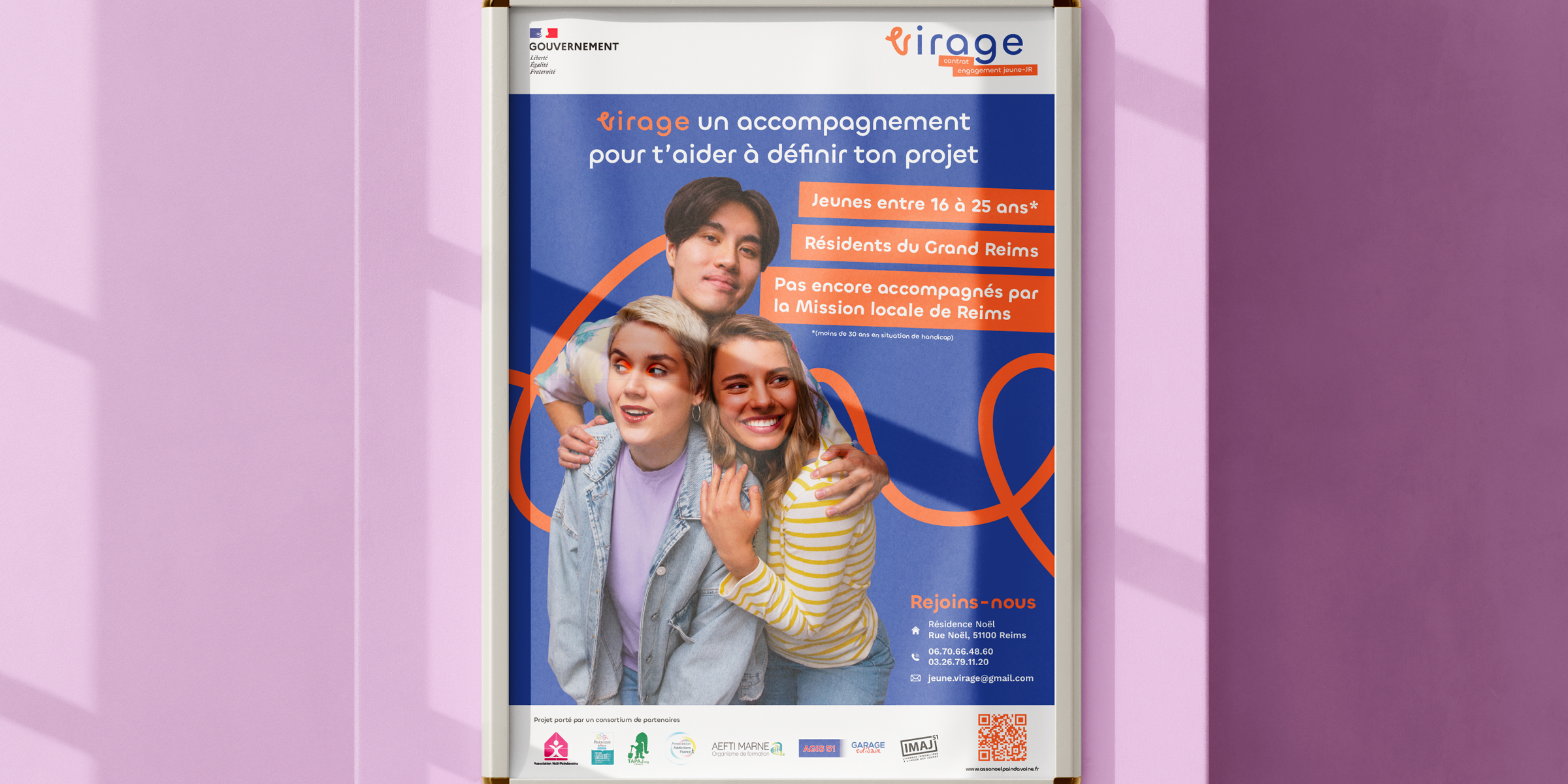 Identité visuelle Virage