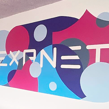 Fresque mural pour Hexanet