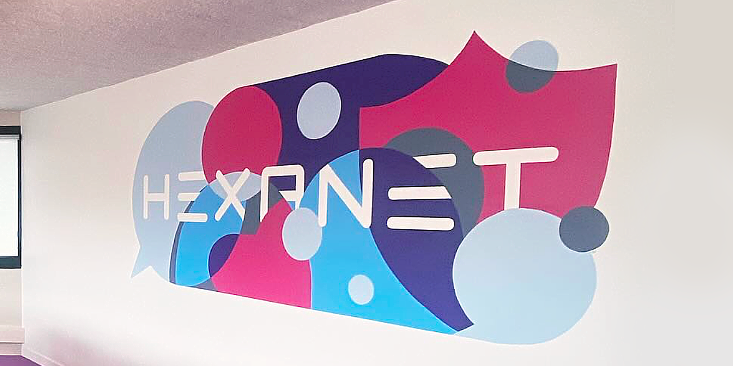 Fresque mural pour Hexanet